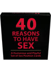 40 Reasons to Have Sex
