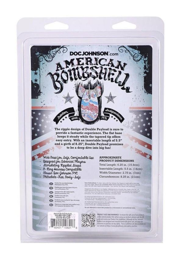 American Bombshell Double Payload Anal Plug