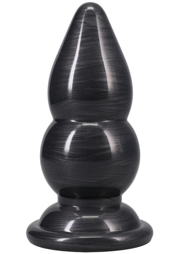 American Bombshell Double Payload Anal Plug - Gun Metal