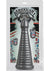 American Bombshell Rockeye Dildo - Grey/Gun Metal - 11in