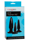 Anal Trainer Kit Anal Plug - Black