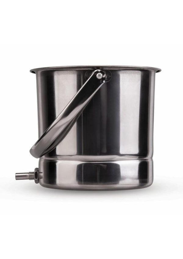 Aquaclean Stainless Steel Bucket Mate Set with Interchangeable Nozzle