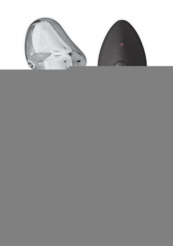 Ass-Sation Remote Control Vibrating Metal Anal Ecstasy - Metal/Silver