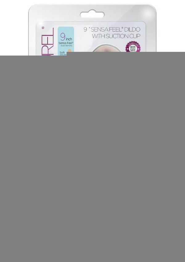 Au Naturel Dildo with Suction Cup - Chocolate - 9.5in