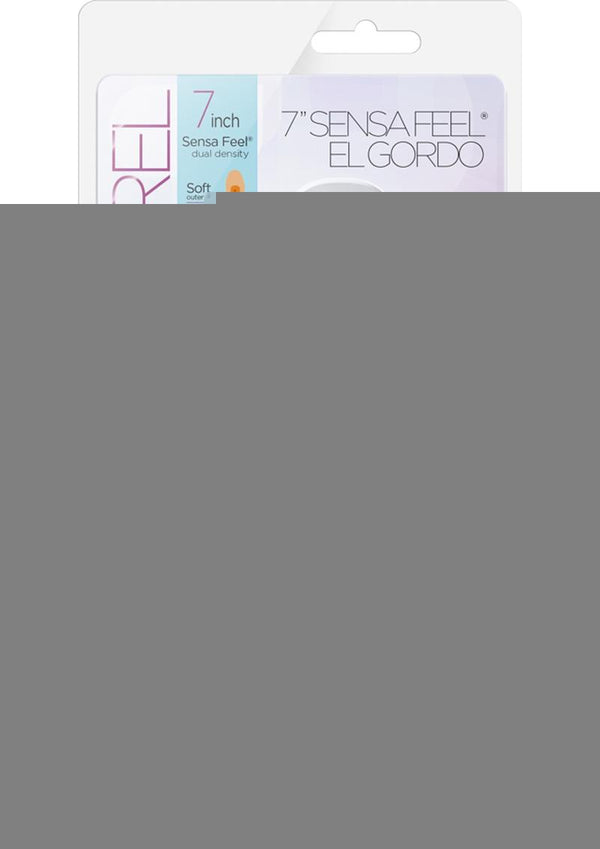 Au Naturel Sensa Feel El Gordo Dildo - Caramel - 7in