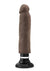 Au Naturel Sensa Feel Magnum Vibrating Dildo - Chocolate - 11in