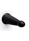 B-Vibe Cone Tapered and Ribbed Dildo with Suction Cup