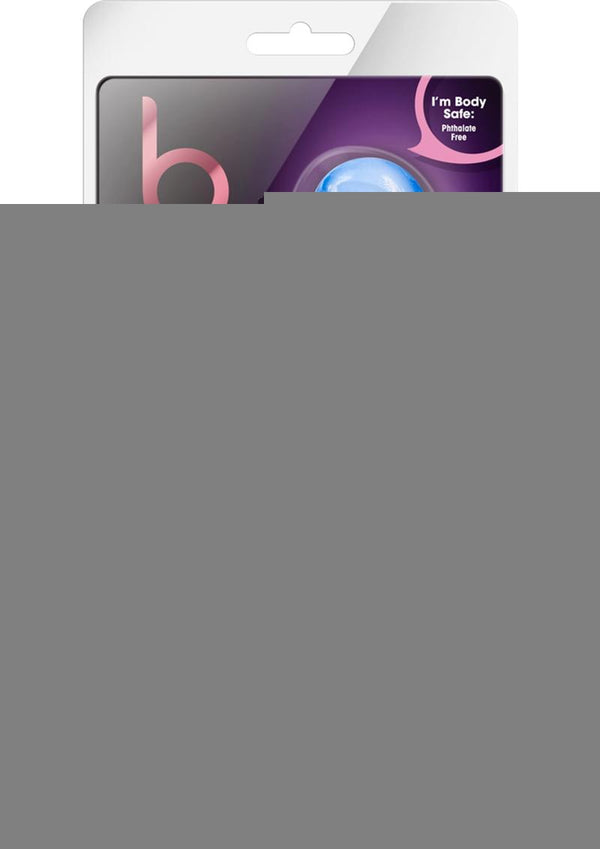 B Yours Sweet N' Hard 2 Dildo with Balls - Blue - 7.75in