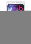 B Yours Vibe 4 Vibrating Dildo - Purple - 8in