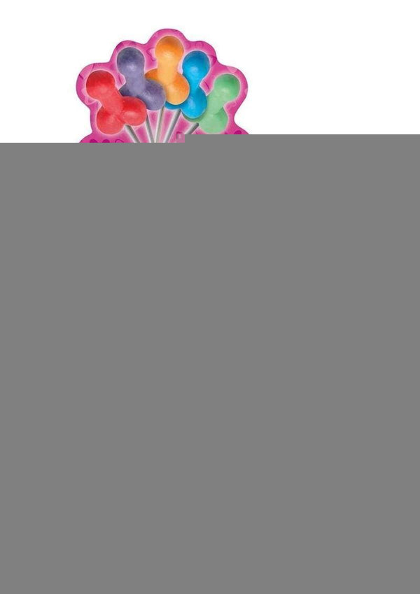 Bachelorette Party Favors Jolly Pecker Pops - Assorted Colors - Display