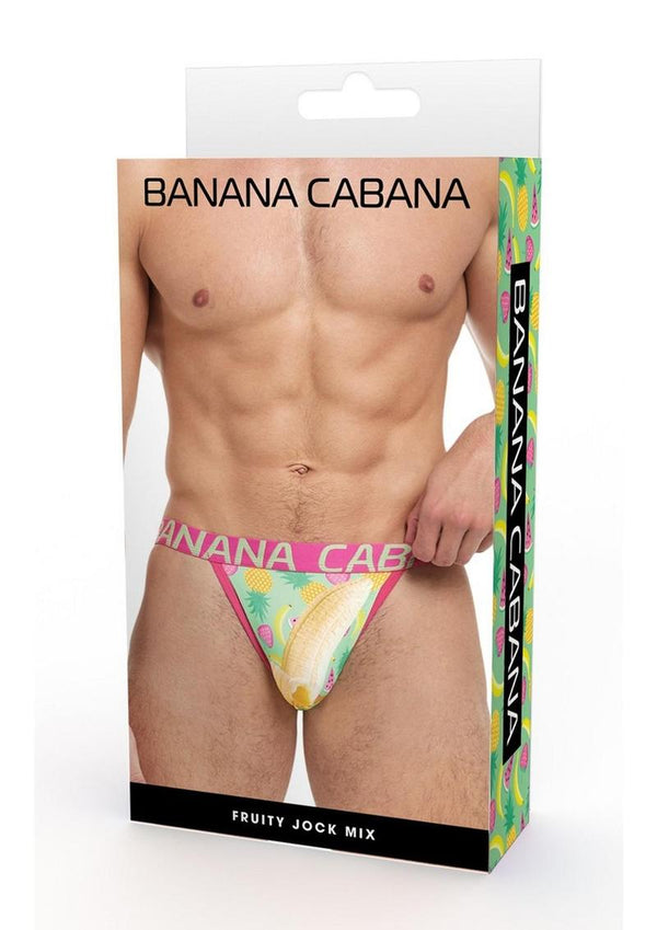 Banana Cabana Jock Fruit - Multicolor - Large/XLarge