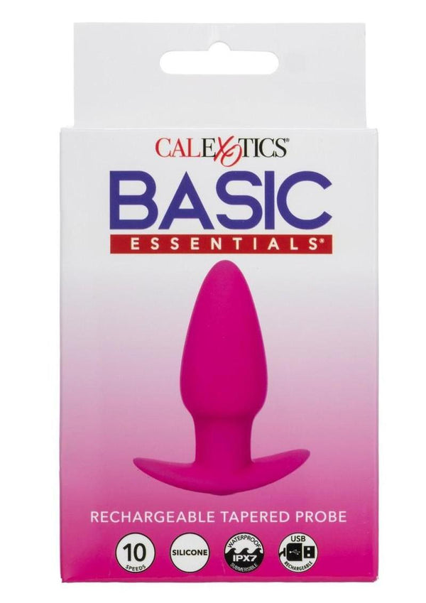 Basic Essentials Rechargeable Tapered Probe - Pink