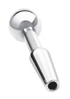 Blue Line Peephole Penis Plug - Stainless