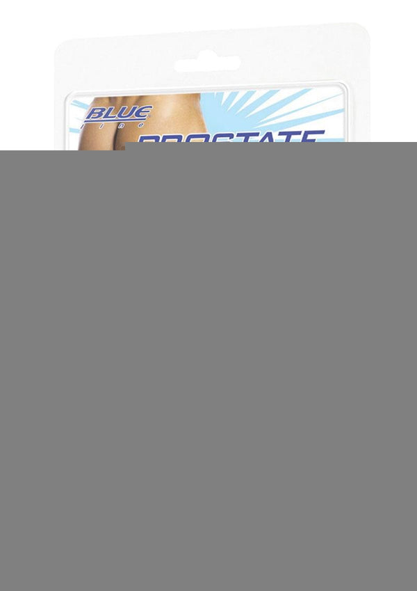 Blue Line Prostate Gear Male P-Spot Massager - Blue - 5in