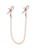 Bound Nipple Clamps Dc1 - Metal/Rose Gold