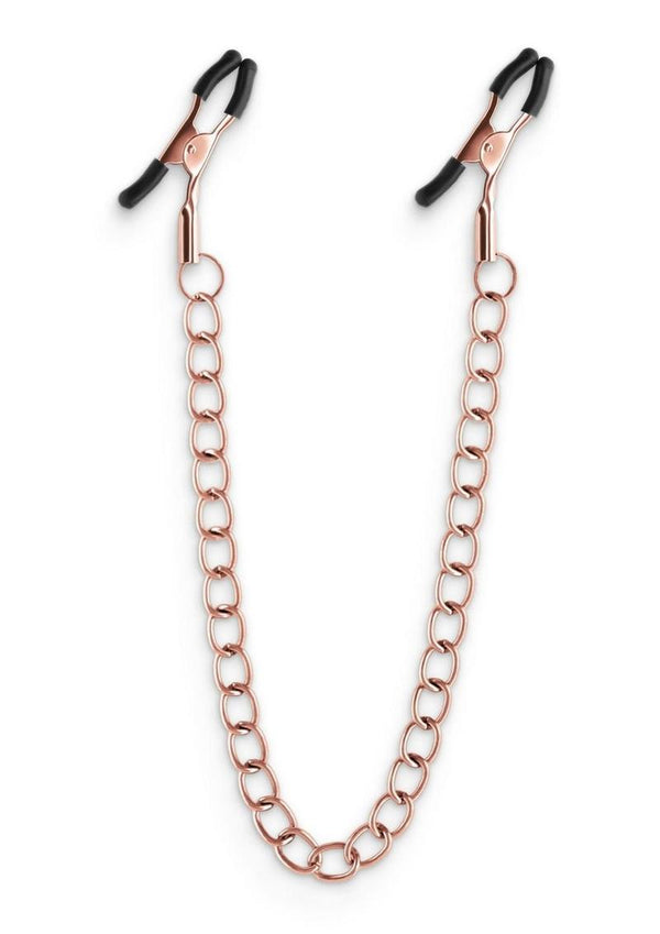 Bound Nipple Clamps Dc2 - Metal/Rose Gold
