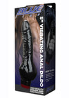 C and B Gear Vibrating Anal Dildo - Black - 5in