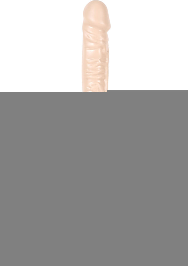 Classic The Manhandler with Handle Dildo - Flesh/Vanilla - 10in