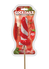Cocktailz Liquor Flavored Pecker Pops - Red/White