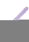 Crystal Jellies Double Dildo - Purple - 18in