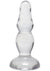 Crystal Jellies Novice Pop Plug - Clear - 4in