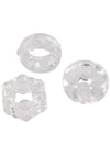 Crystal Jellies Performance Ring - Clear - 3 Piece/Set