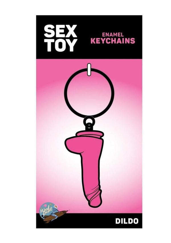 Dildo Pink Keychain