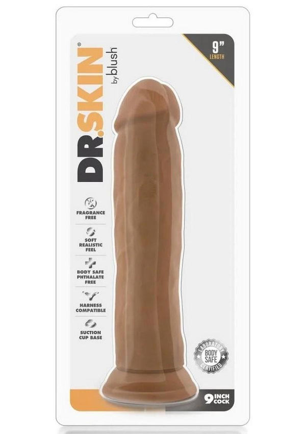 Dr. Skin Cock Dildo - Caramel - 9.5in