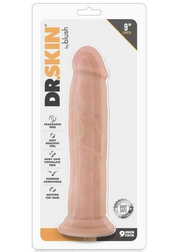 Dr. Skin Dildo - Vanilla - 9.5in