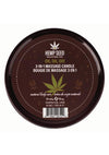 Earthly Body Hemp Seed 3 In 1 Massage Candle - Oh, Oh, Oh