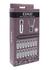 Edge Body Zipper Clothes Pins - Black/Silver