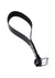 Edge Leather Belt Spanker - Black/Silver