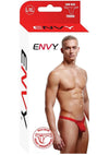 Envy Menswear Low Rise Thong - Red - Large/XLarge