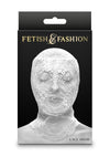 Fetish and Fashion Lace Hood - White