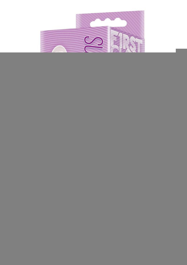 First Glass Thins Elliptical Glass Plug - Clear