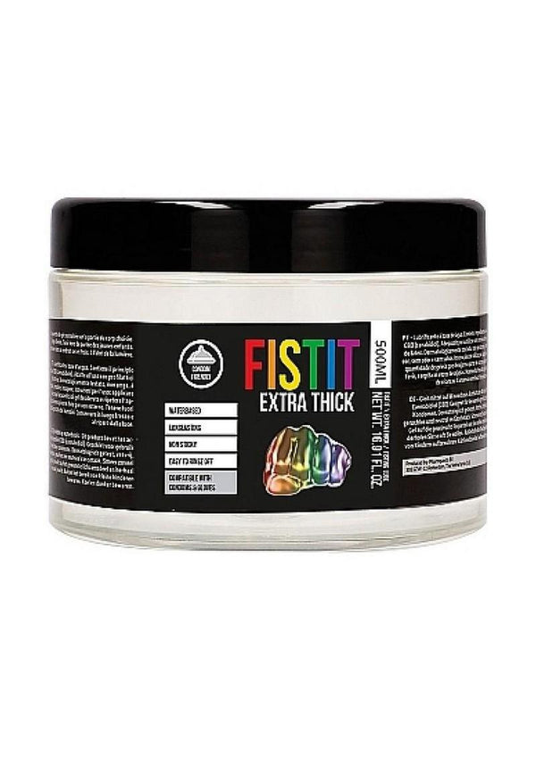 Fist It Extra Thick Rainbow Water Based Lubricant - 16.9oz/500ml