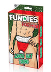 Fundies Santa Hat Thong - Red/White - One Size