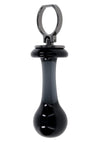Gender X Blow Pop Glass Anal Plug - Black