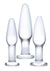 Glas Anal Training - Clear - 3 Piece/Set