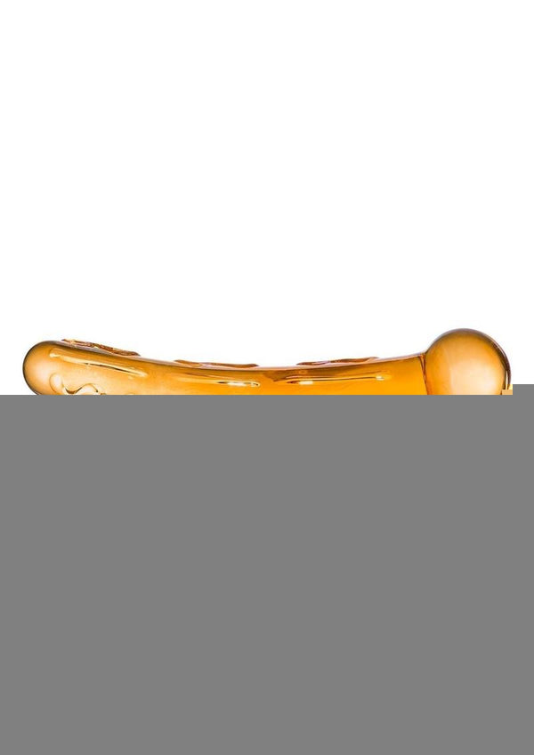 Glas Orange Tickler Glass Dildo