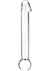 Glas Realistic Head Glass Dildo - Clear - 7in