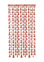 Glitterati Penis Foil Curtains - Black/Rose Gold - 2 Piece Set