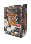 Glitterati Penis Party - Black/Gold - Pack