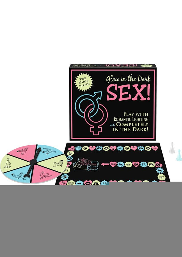 Glow In The Dark Sex! Board Game - Glow In The Dark