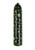 Glow Vibes Seeing Stars Rechargeable Glow In The Dark Bullet - Black/Glow In The Dark/Green