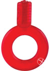 Go Vibe Ring Disposable Cock Ring - Red