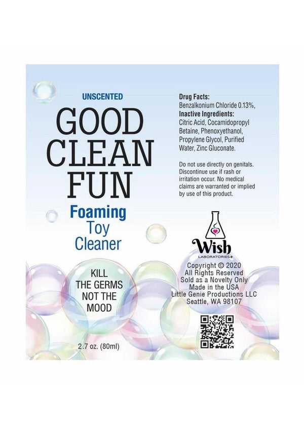 Good Clean Fun Foaming Toy Cleaner 2.75oz - Unscented