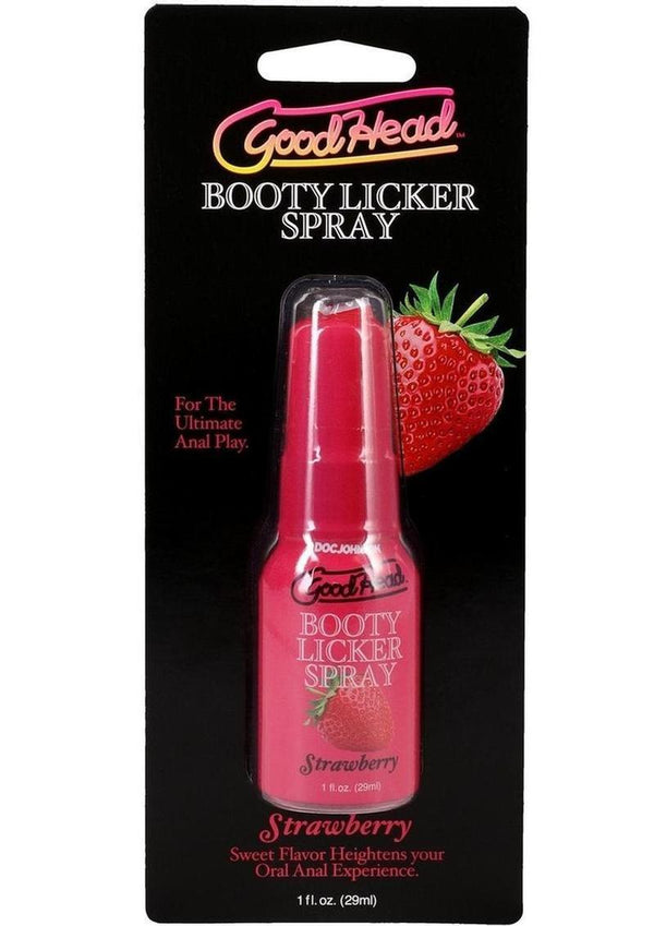 Goodhead Booty Licker Spray - Strawberry - 1oz