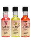 Goodhead Cocktail Delights (3 Pack) 2 Oz.- Peach Bellini, Strawberries and Champagne, Lemon Drop