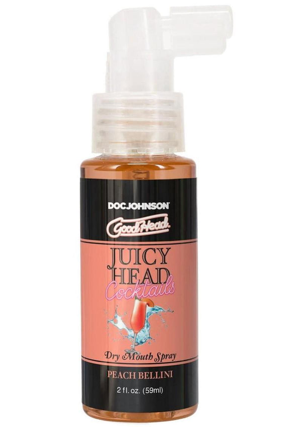 Goodhead Juicy Head Cocktails Dry Mouth Spray 2oz - Peach Bellini